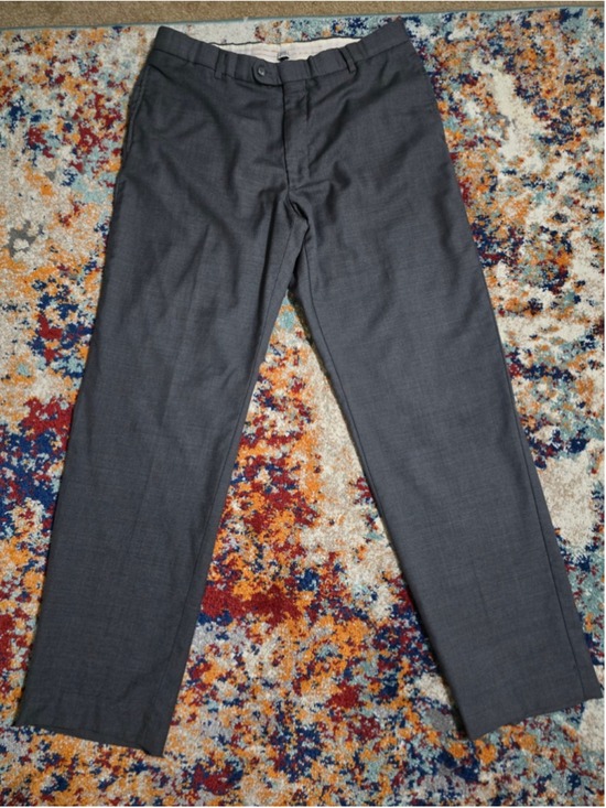 ZIGNONE Other - Zignone Super 110s Italian Wool Suit Trousers Gray Men's 36R USA Union Made